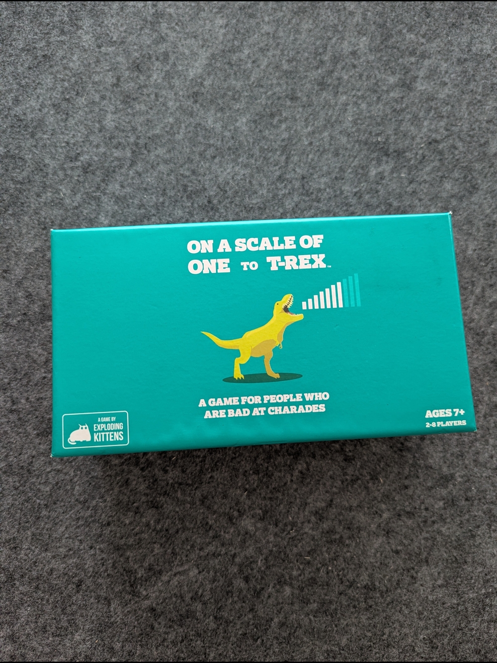 On a Scale of One to T-Rex Family Party Game – Exploding Kittens Company